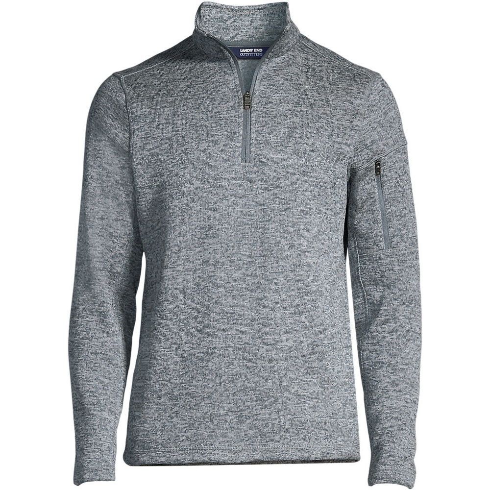 Land's End Men's 1/4 Zip Fleece Pullover Sweater • size XXL